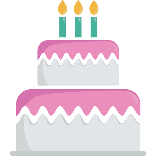 Icône de gâteau personnalisé